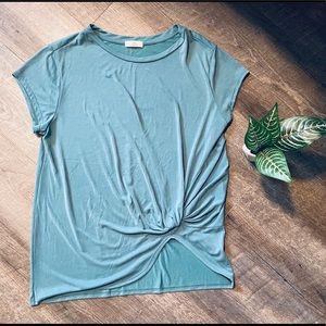 Hummingbird Knot Front Tee